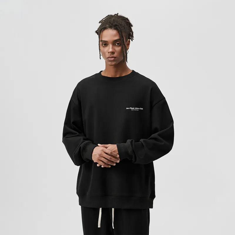 Atry Alphabet Slogan Series Sweatshirt Unisex-12