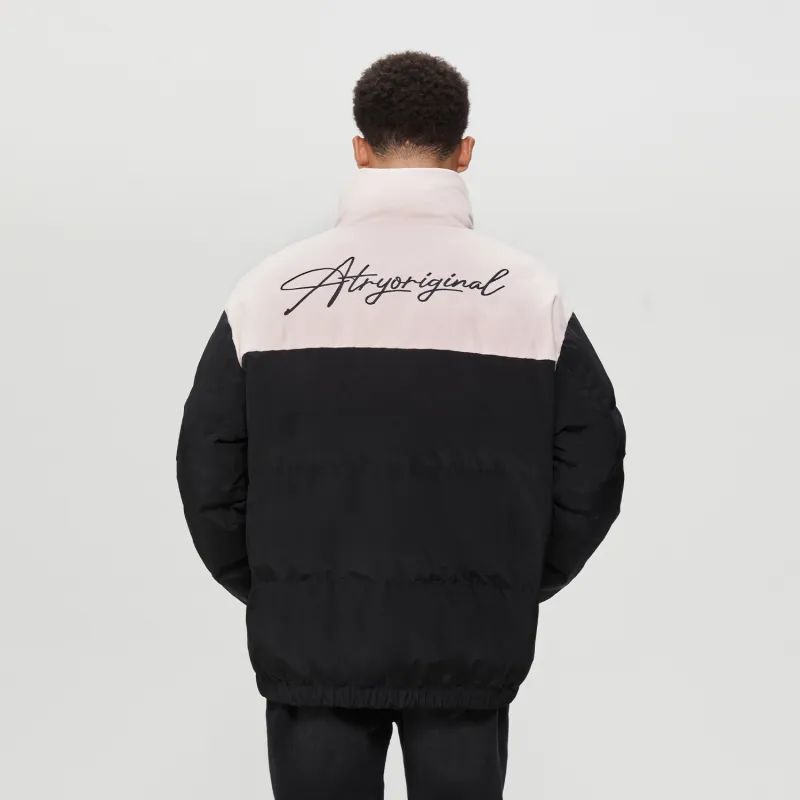 Atry Flower Body LOGO Series Puffer Jackets Unisex-17