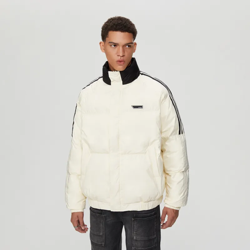 Atry Puffer Jacket National Trend Brand American Vintage Cotton Coat Unisex-4