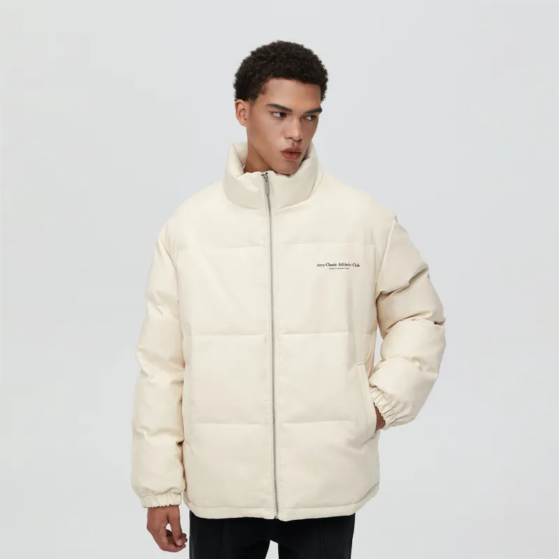 Atry Alphabet Slogan Series Puffer Jacket Unisex-3