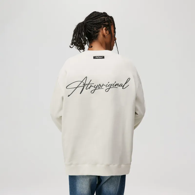 Atry Flower Body LOGO Series Sweatshirt Unisex-2