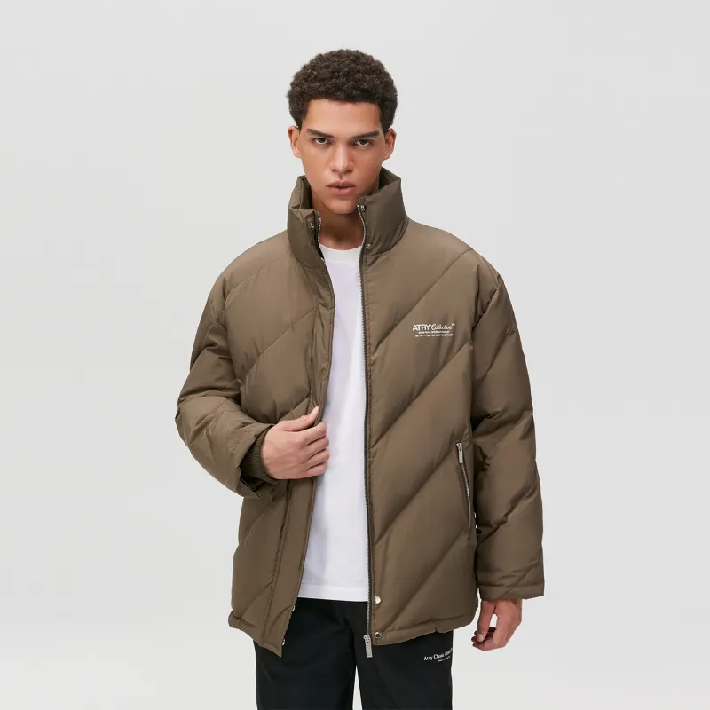 Atry Down Jacket GuoChaoPla American Vintage Versatile Casual Loose Fit Coat Unisex-8