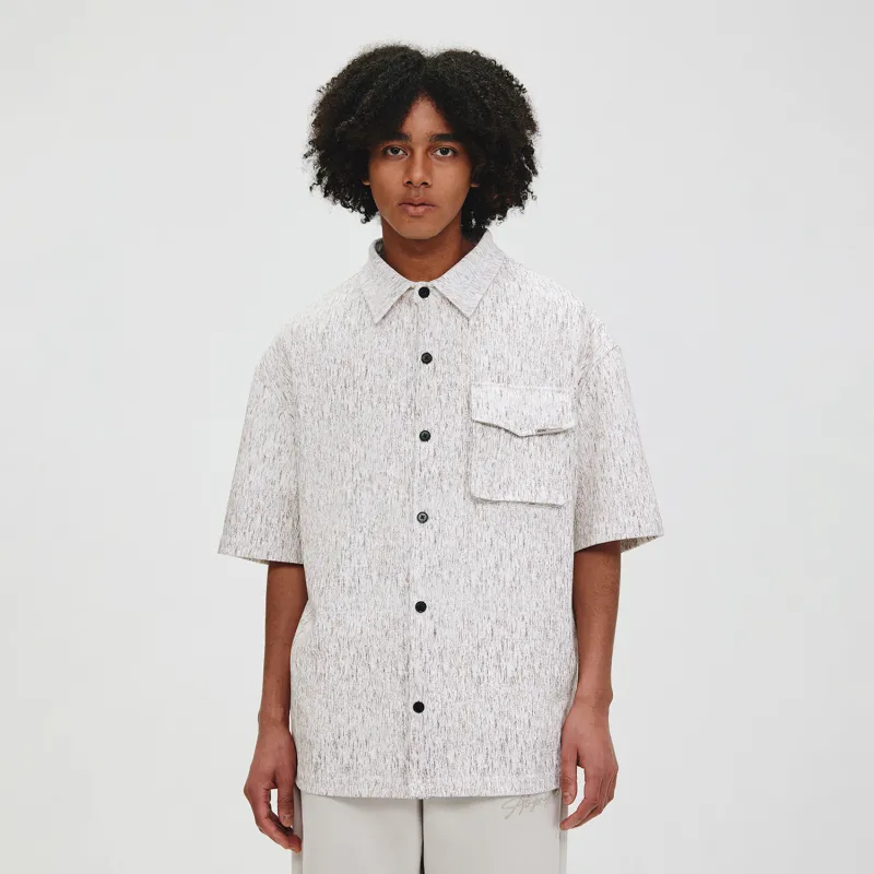 Atry Flower Body LOGO Series Shirts Unisex White-6