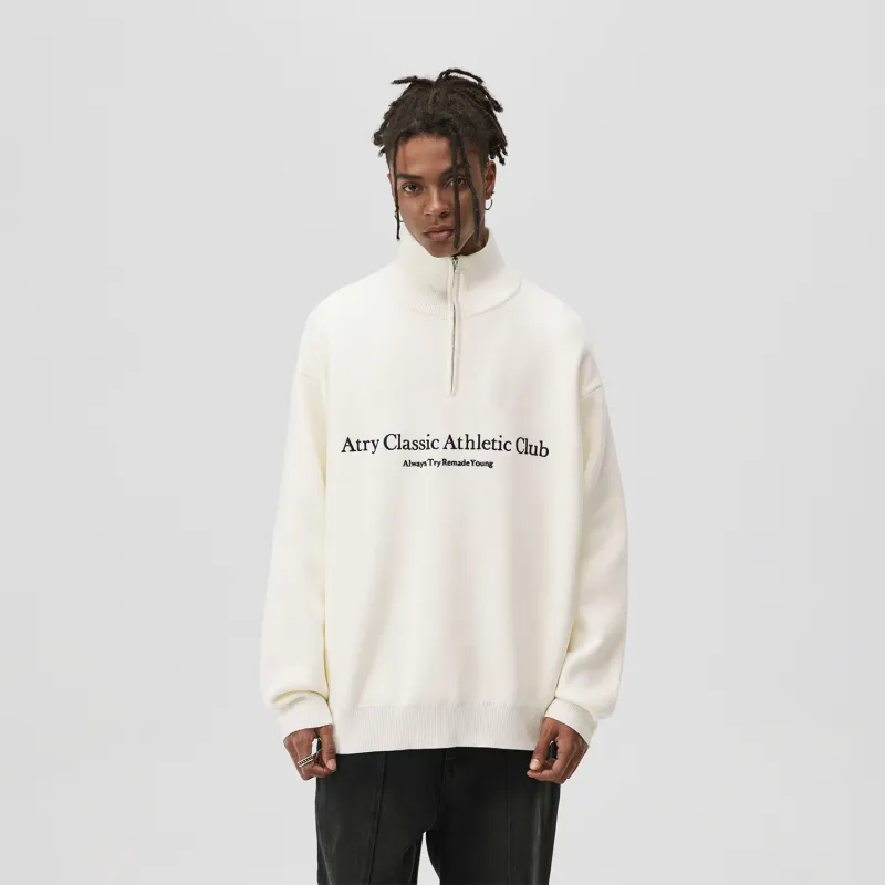 Atry Alphabet Slogan Series Knitwear Unisex-8
