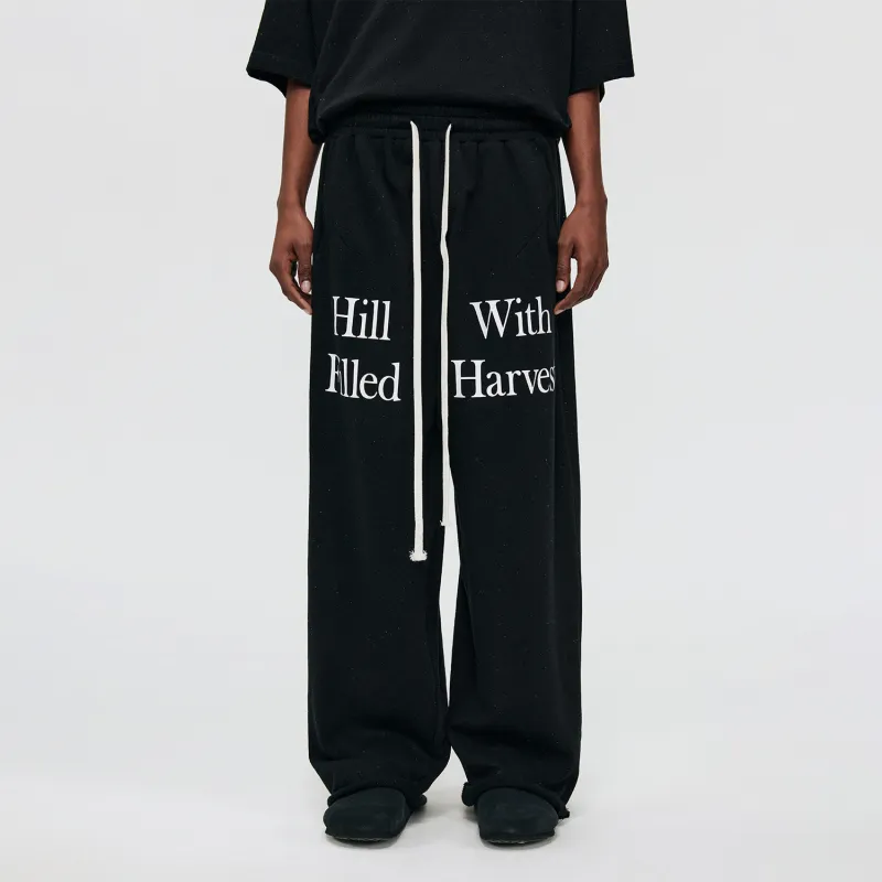 Atry Casual Pants Unisex Black-2