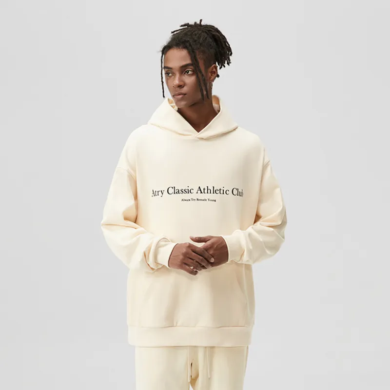 Atry Alphabet Slogan Series Hoodie Men's-3