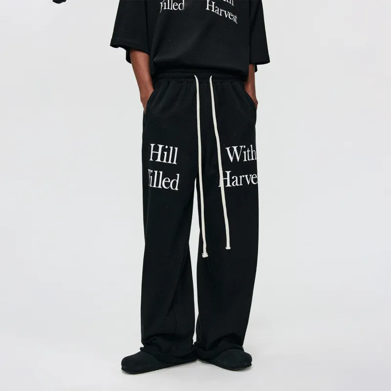 Atry Casual Pants Unisex Black-5