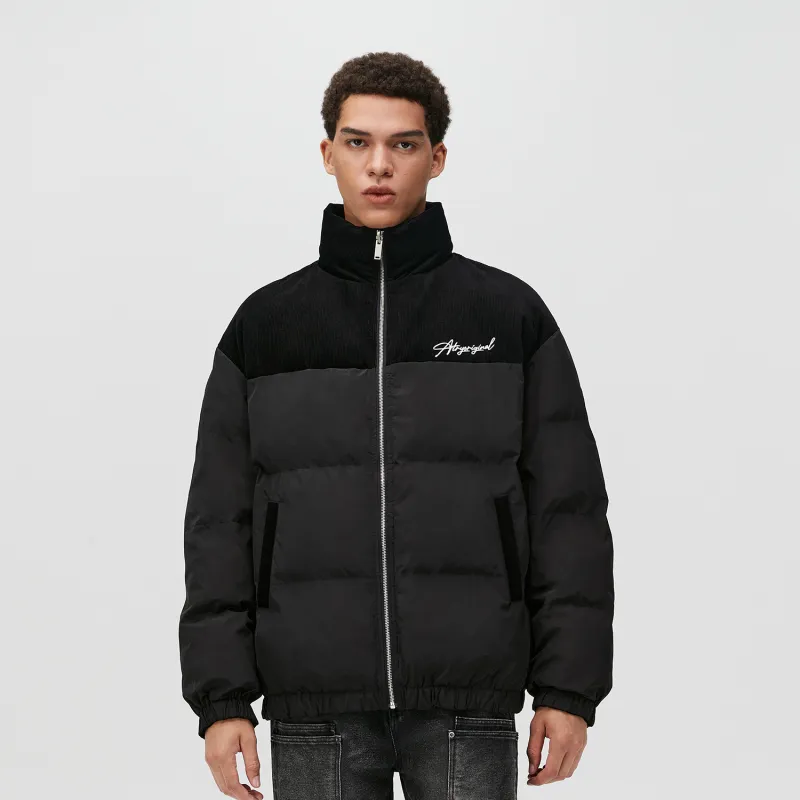 Atry Flower Body LOGO Series Puffer Jackets Unisex-6