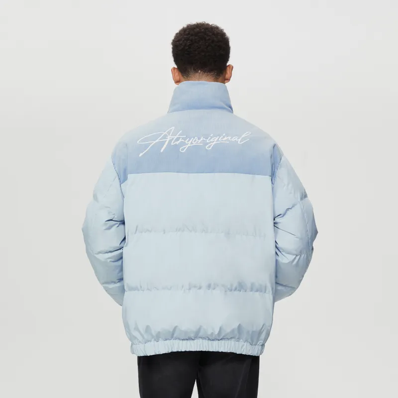 Atry Flower Body LOGO Series Puffer Jackets Unisex-12