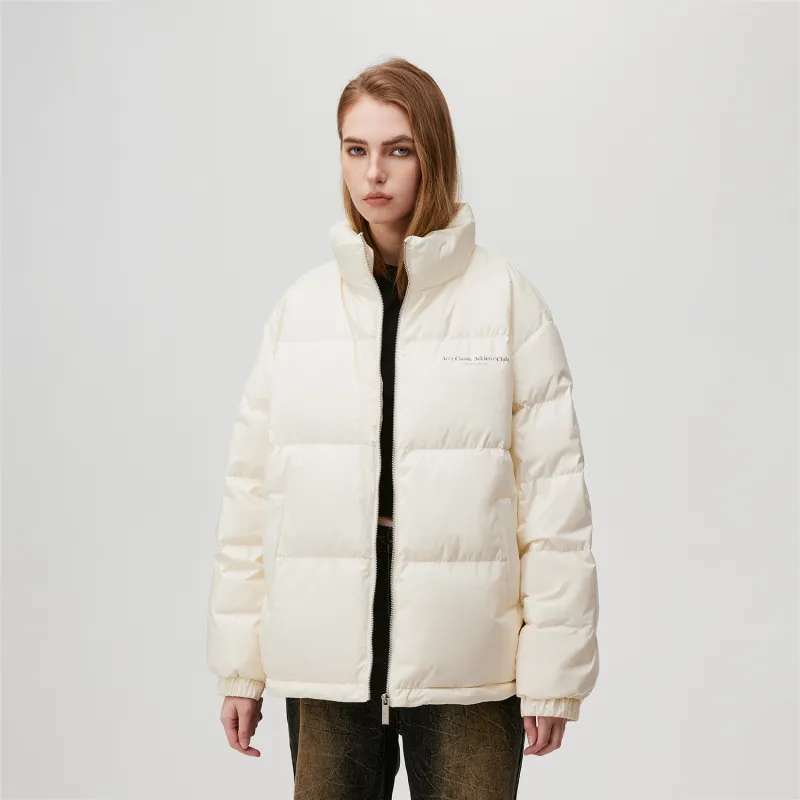 Atry Alphabet Slogan Series Down Jacket Unisex-4