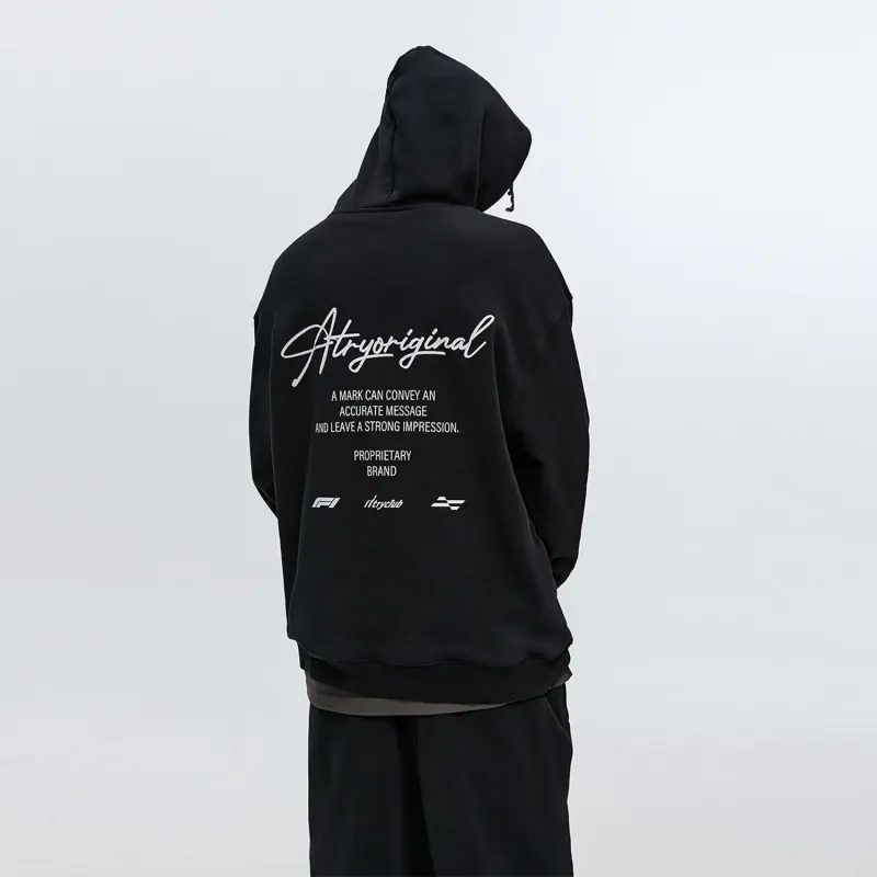 Atry Alphabet Slogan Series Sweatshirt Unisex-2