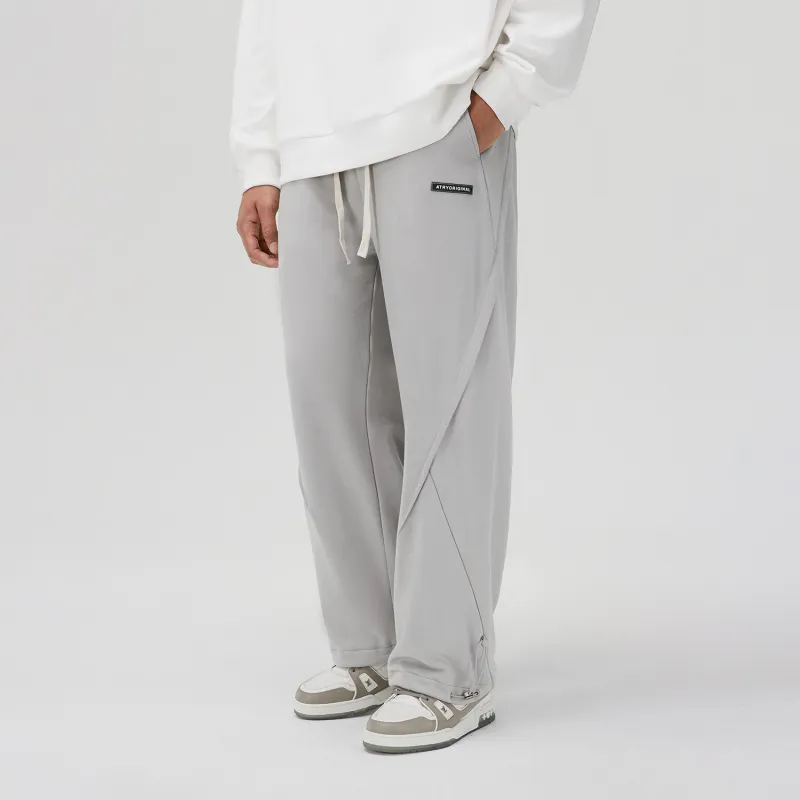 Atry Casual Pants Unisex Gray-3