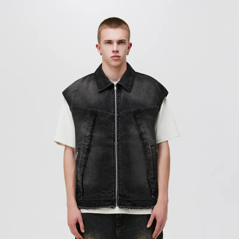 Atry Vests Unisex Black-2