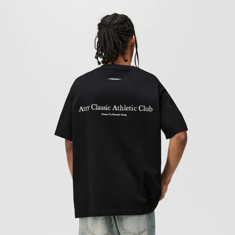 Atry Alphabet Slogan Series T Shirts Unisex-3