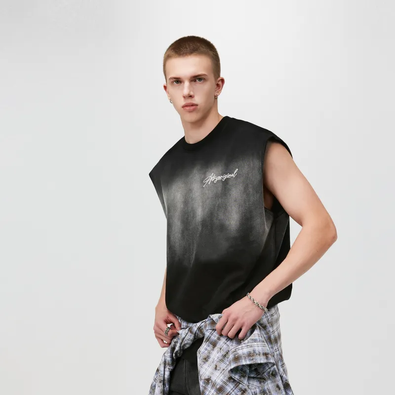 Atry Flower Body LOGO Series Tank Tops Unisex-3