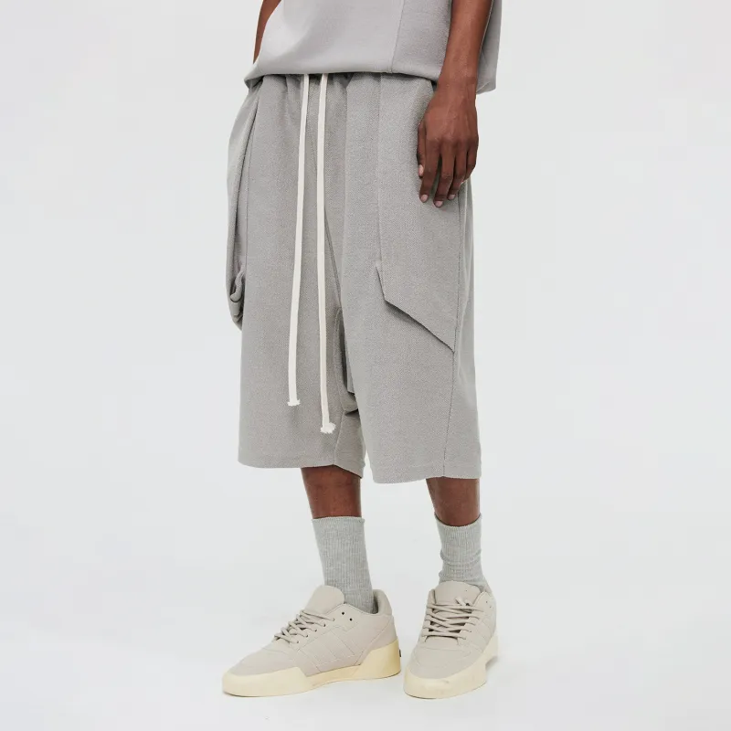 Atry Casual Shorts Unisex Gray-2