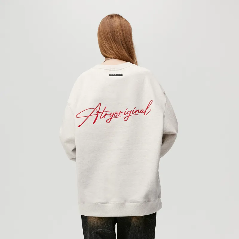 Atry Flower Body LOGO Series Sweatshirt Unisex-6