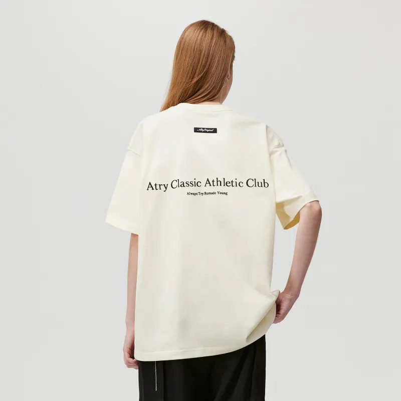 Atry Alphabet Slogan Series T Shirts Unisex-10