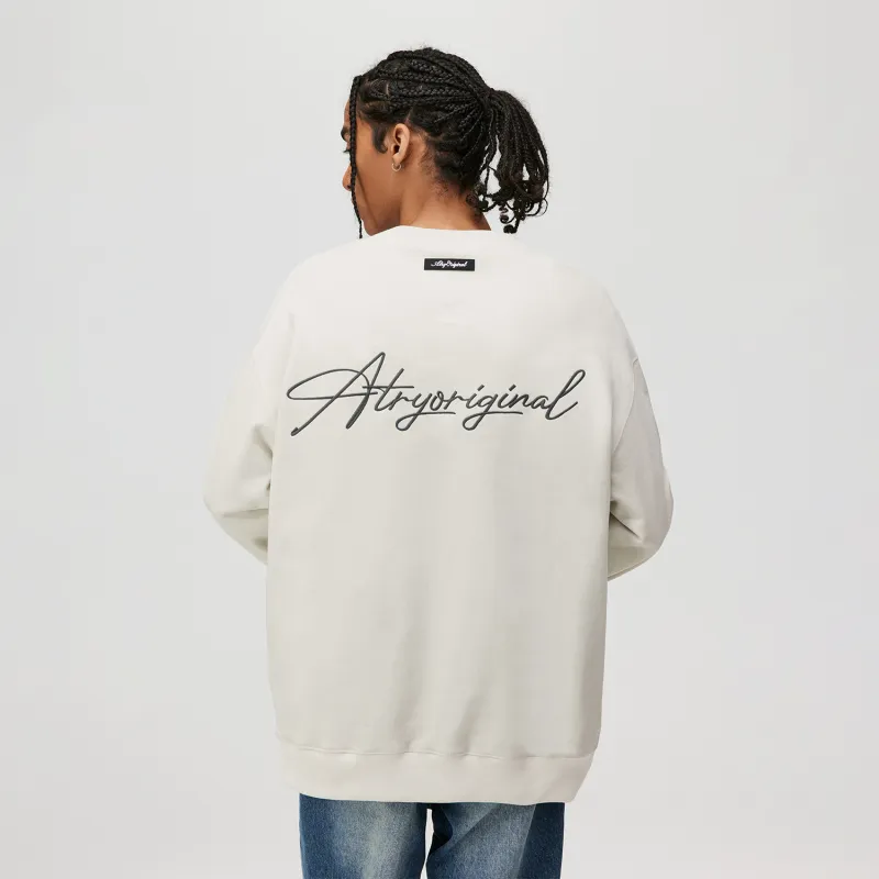 Atry Flower Body LOGO Series Sweatshirt Unisex-3