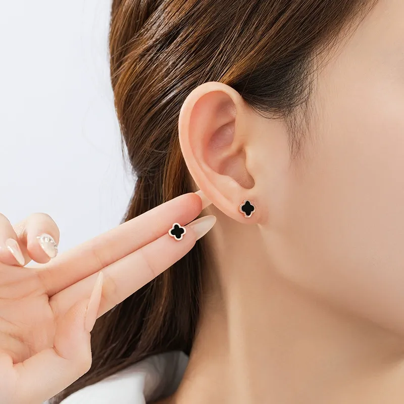 SYAY 925 Sterling Silver Stud Earrings Unisex-1