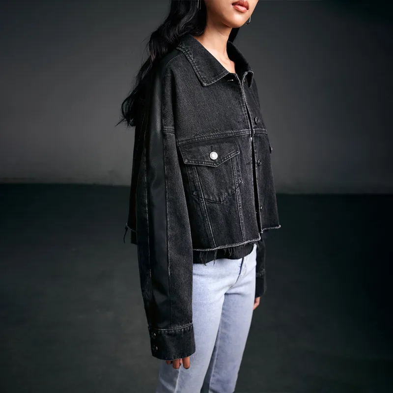 IEW.H Denim Jackets Women's-5