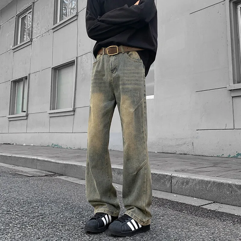 LUYUSHANYU Jeans Unisex-7