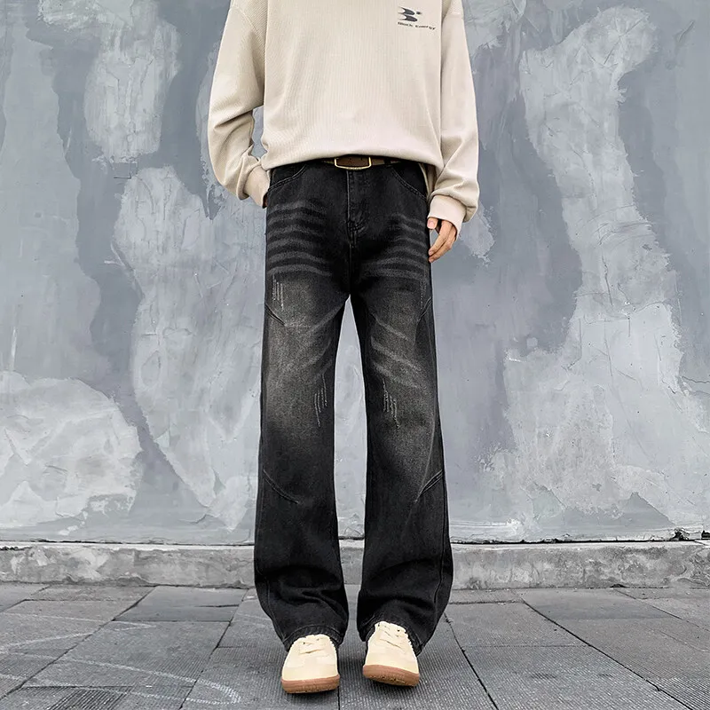 LUYUSHANYU Jeans Unisex-3