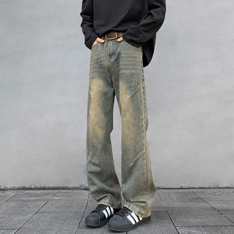 LUYUSHANYU Jeans Unisex-8