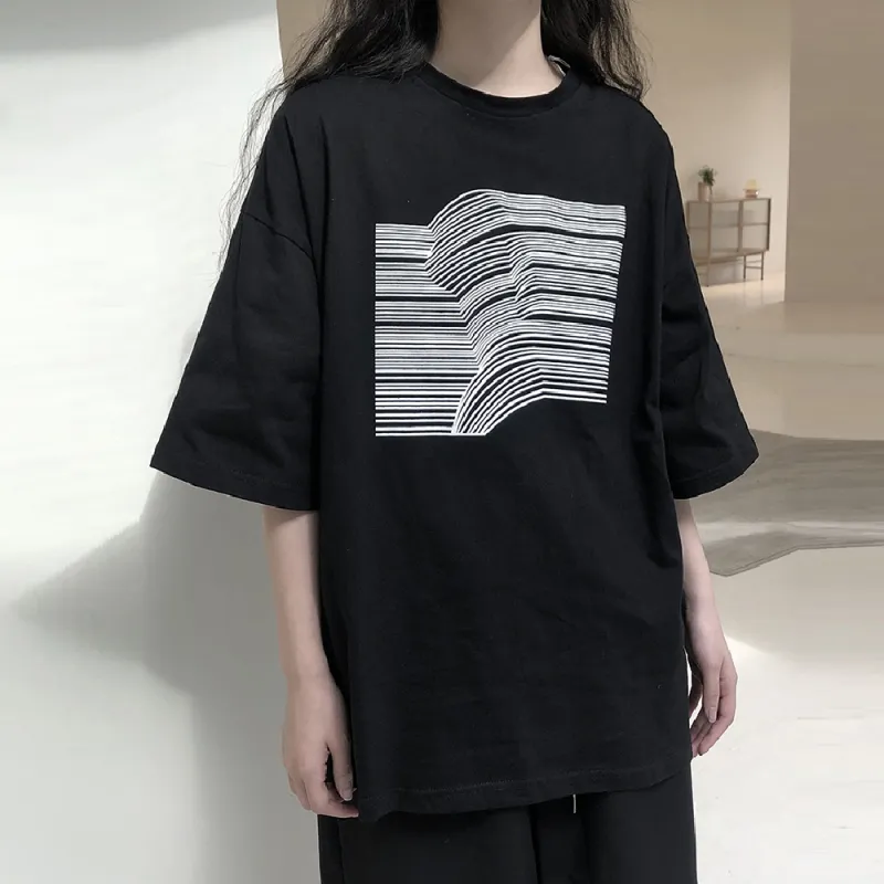 LUYUSHANYU T Shirt Unisex Black-2