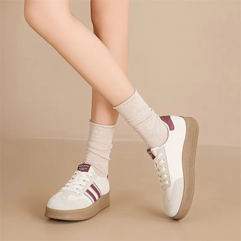 KEKAFU Low-Top Skateboard Shoes Women's-7