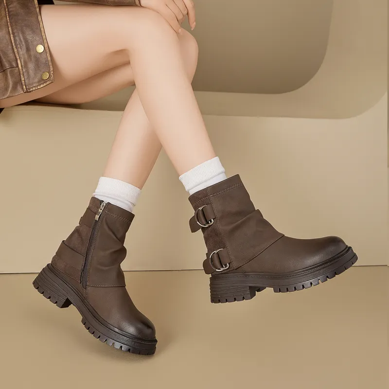 KEKAFU Ankle Boots 4.1cm Women's-6