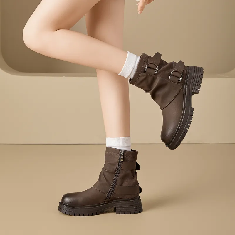 KEKAFU Ankle Boots 4.1cm Women's-7