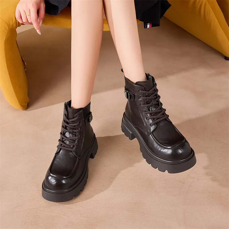 KEKAFU Short Martin Boot 5.5cm Women's-5