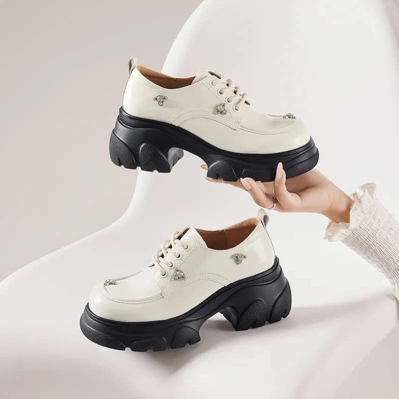 KEKAFU Chunky Heel High Heels 6.5cm Women's-5