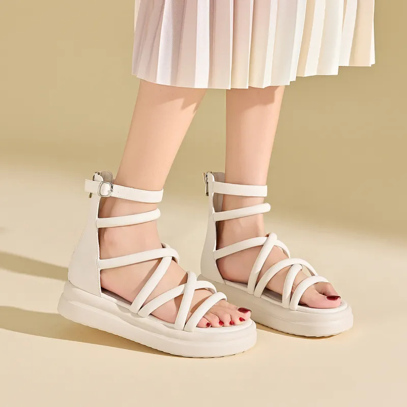 KEKAFU Roman Sandals 4cm Women's-3