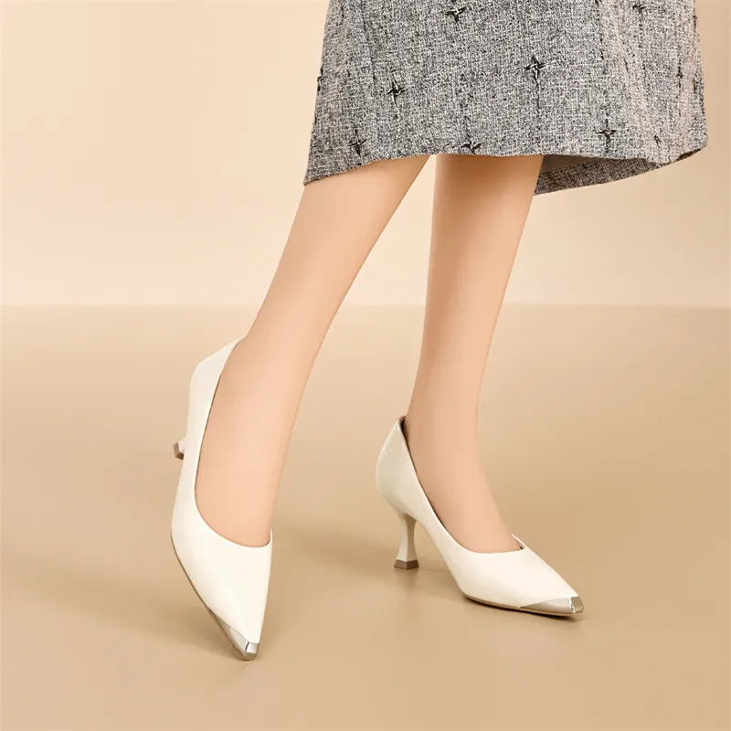 KEKAFU Slim Heel High Heels 6.4cm Women's-6