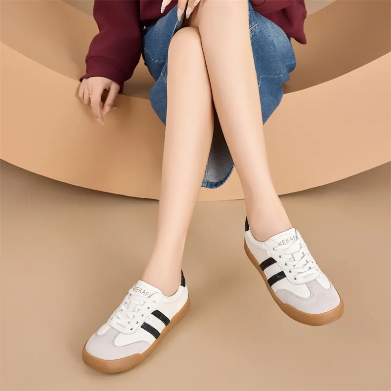 KEKAFU Anti-Slip And Wear-Resistant Height Increasing Low-Top Casual Shoes Women's-13