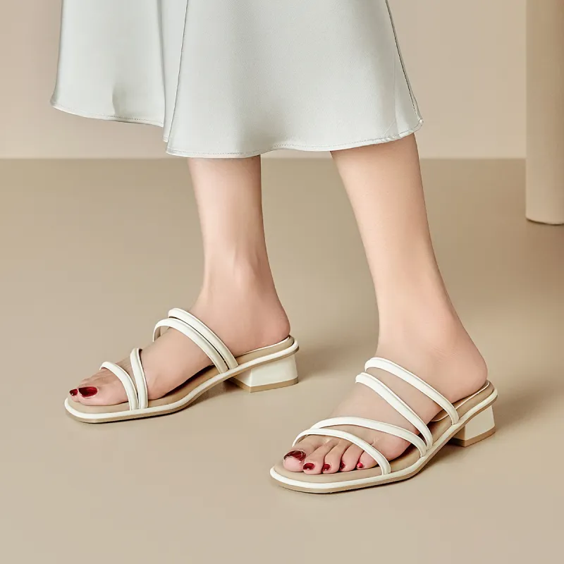 KEKAFU Slide Slippers 3cm Women's-5