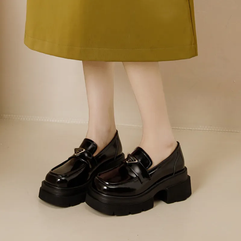 KEKAFU Loafers Women's Beige/Black-3