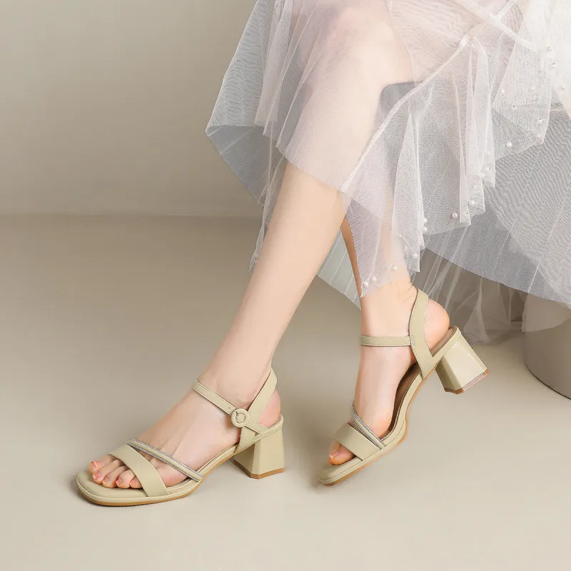 KEKAFU Strap Sandals 6cm Women's-11