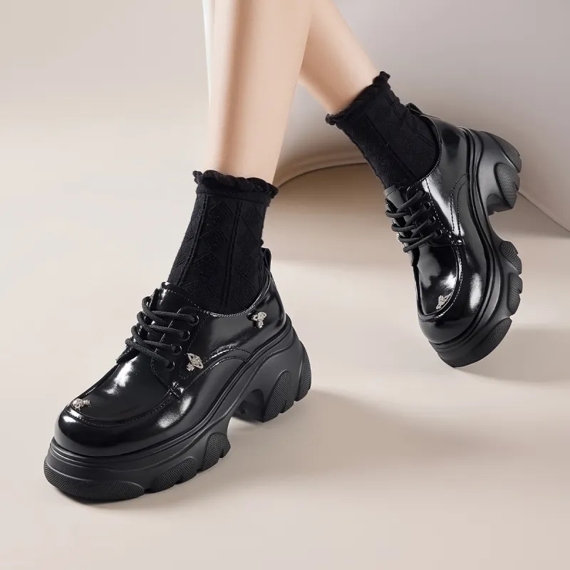 KEKAFU Chunky Heel High Heels 6.5cm Women's-18