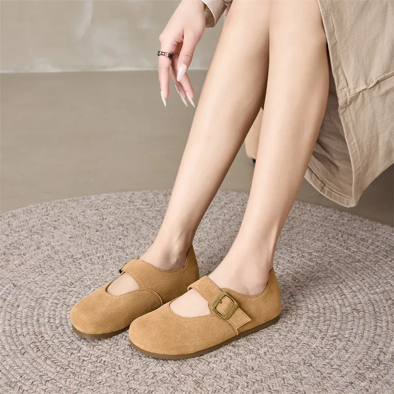 KEKAFU Casual Single Shoes 1cm Women's-5