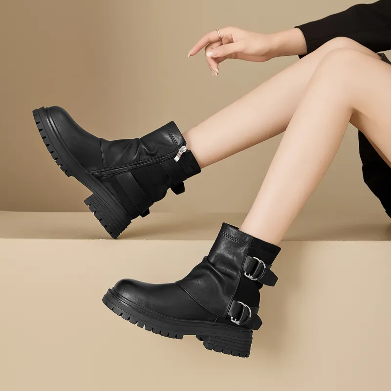 KEKAFU Ankle Boots 4.1cm Women's-13