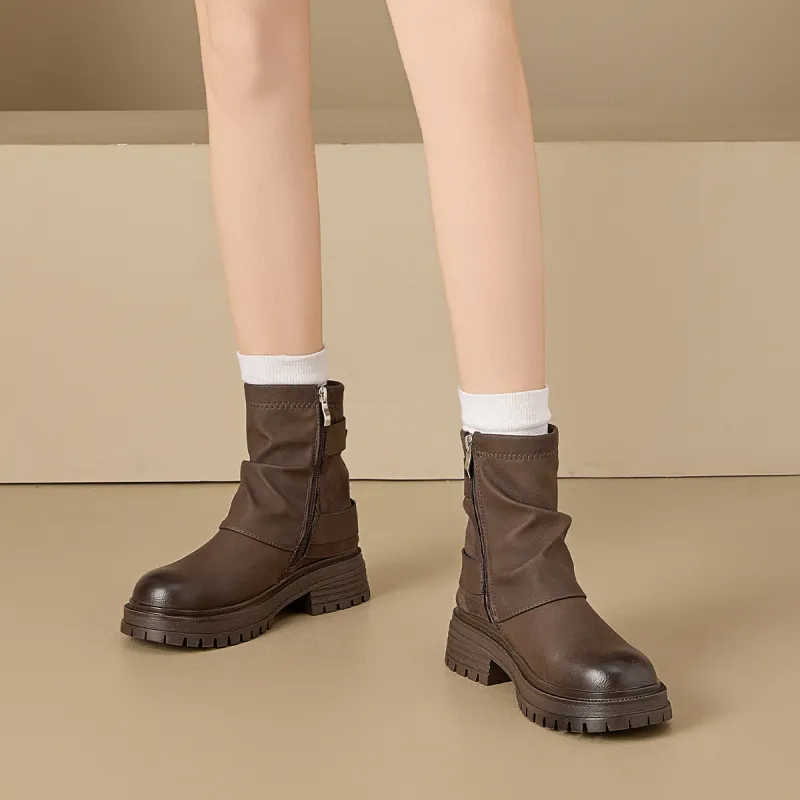 KEKAFU Ankle Boots 4.1cm Women's-5