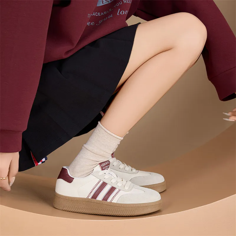 KEKAFU Low-Top Skateboard Shoes Women's-6