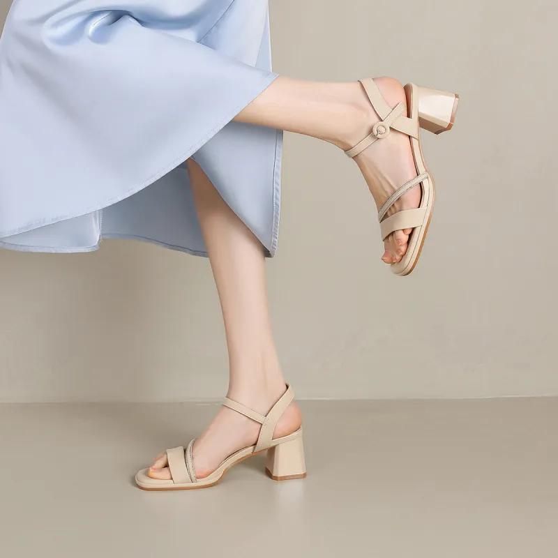 KEKAFU Strap Sandals 6cm Women's-4