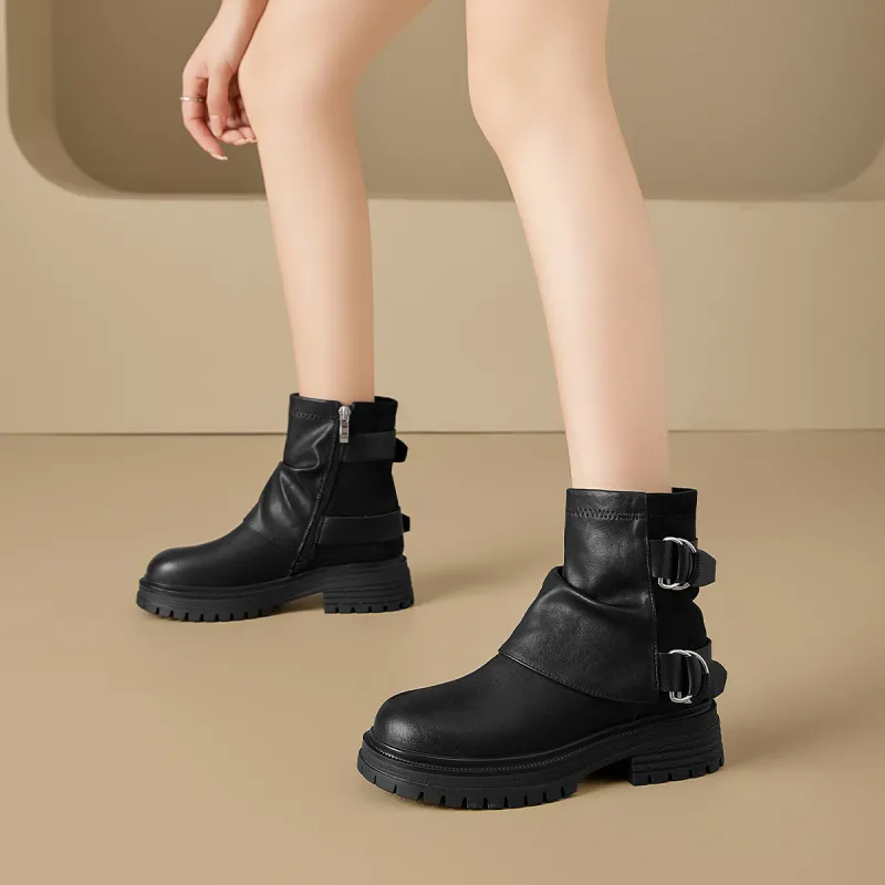 KEKAFU Ankle Boots 4.1cm Women's-14
