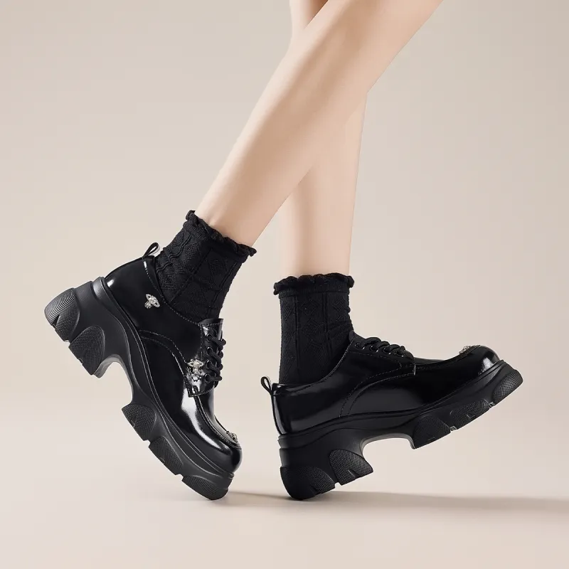 KEKAFU Chunky Heel High Heels 6.5cm Women's-20