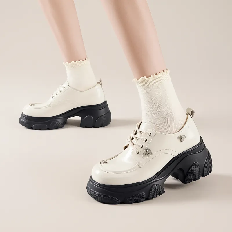 KEKAFU Chunky Heel High Heels 6.5cm Women's-8