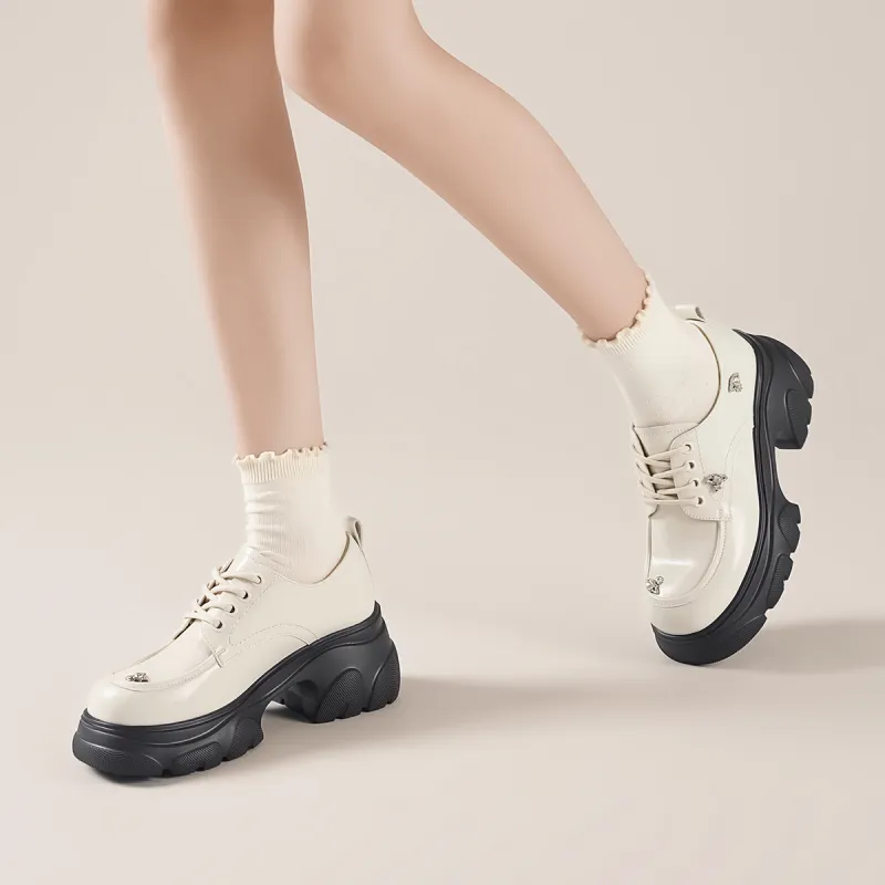 KEKAFU Chunky Heel High Heels 6.5cm Women's-9